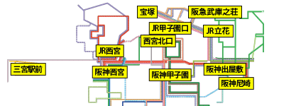 のりば案内地図