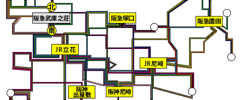 のりばのご案内 路線バス 阪神バス株式会社