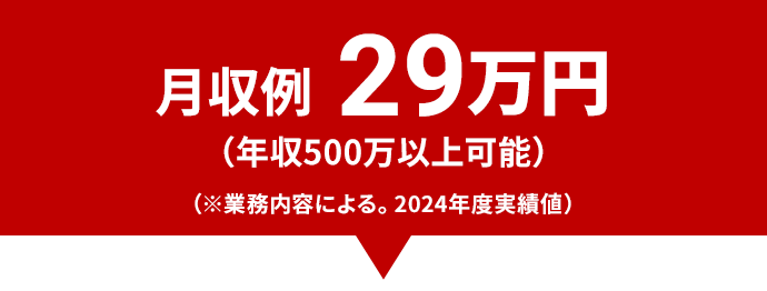 月収例28万円（年収400万以上可能）